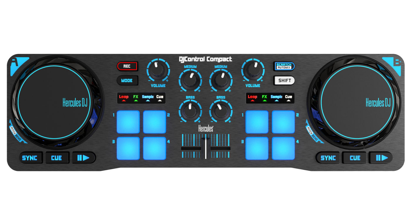 Hercules dj control compact обзор