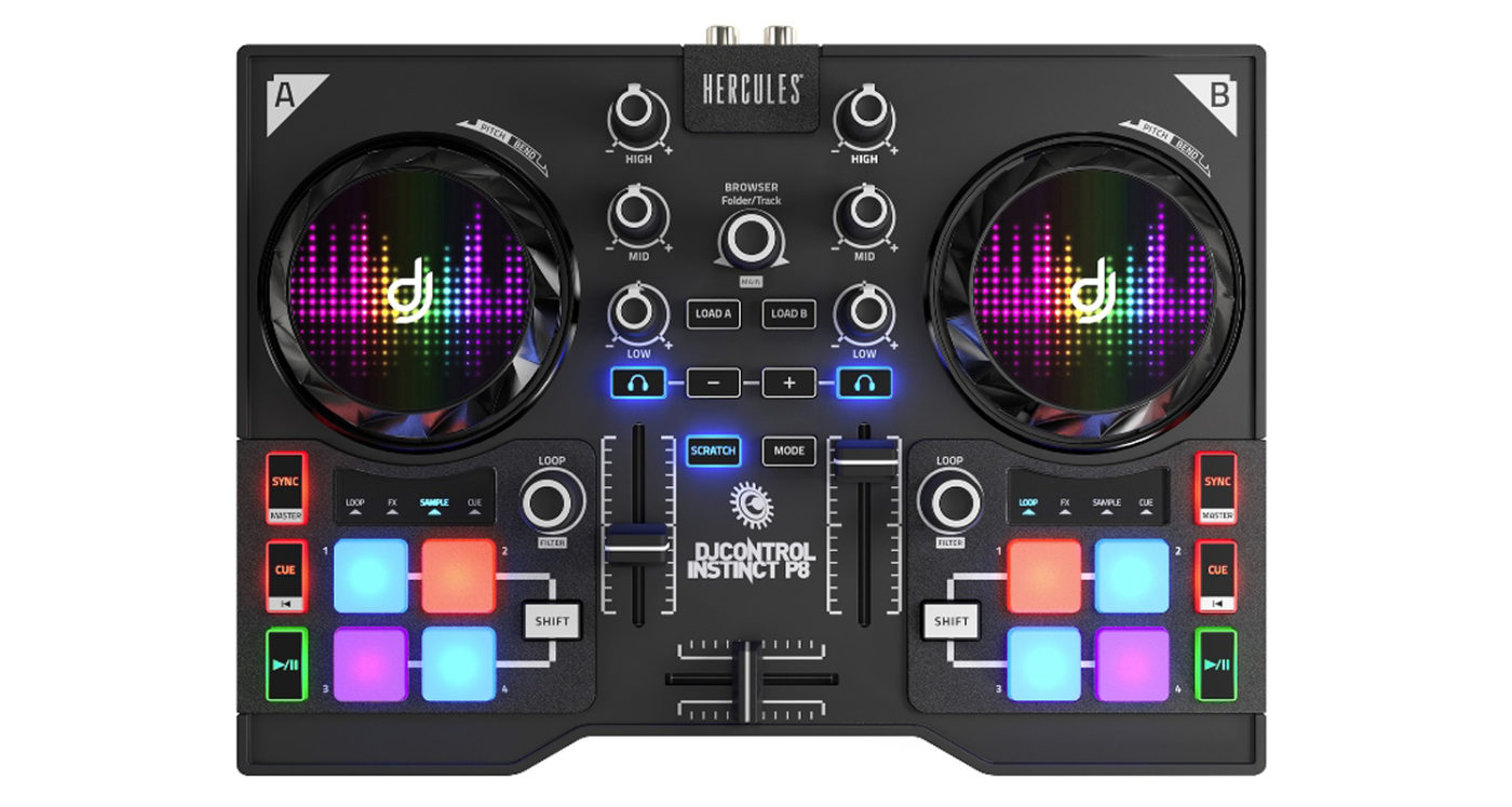 Hercules Dj Control Instinct P8 Virtual Dj Mapping DJControl Instinct P8 - Hercules