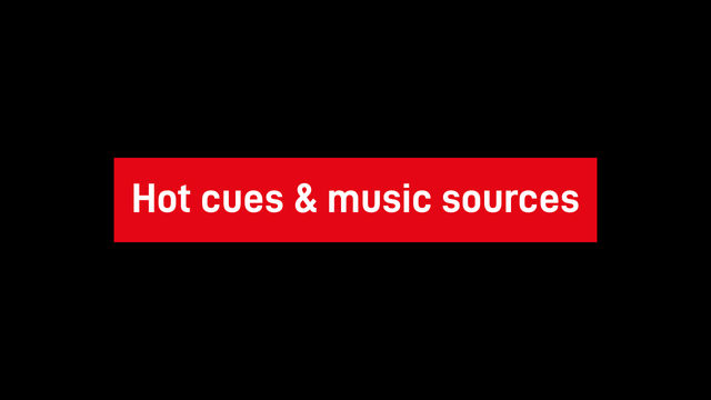 500 - Hot cues & Music sources