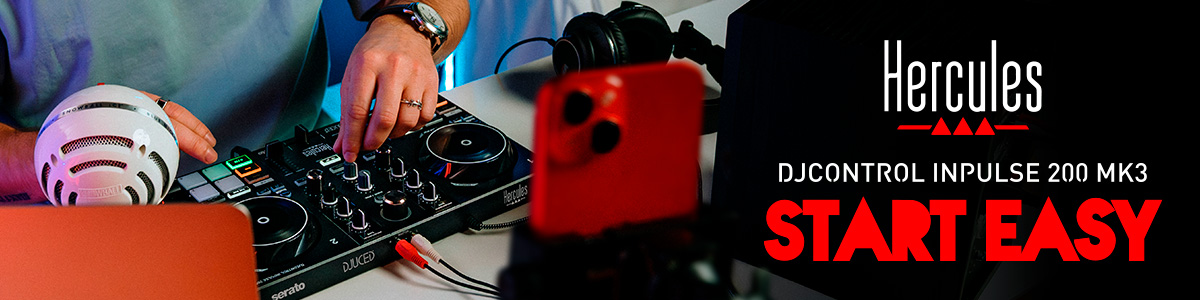 Hercules DJControl Inpulse 200 MK3